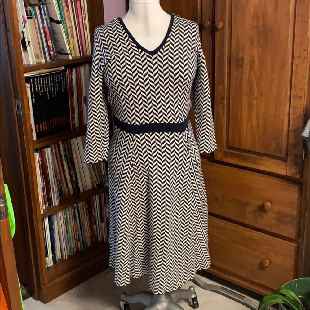 Boden Chevron Sweater Dress